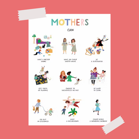 Poster "Mothers can"